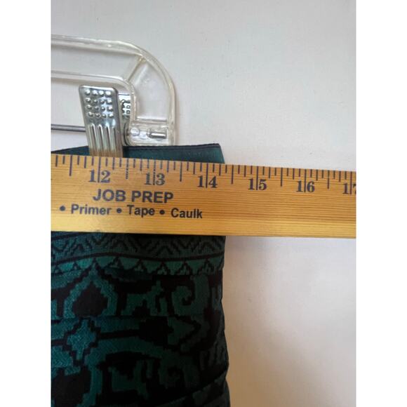 NWT Junglee Billee Women’s Gold Green Tribal Print Kulot Pants Wide Leg Boho - Picture 6 of 9